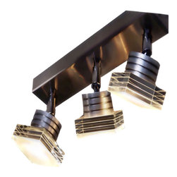 Clarity Trio LED Ceiling Light - Outdoor Flush Ceiling Lights