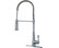 Lange Stainless Steel 32" Single Bowl Farmhouse Kitchen Sink with Zuri Faucet