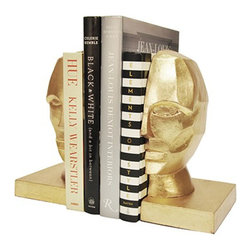 Worlds Away - Worlds Away Edmund Bookends, Set of 2 - Bookends