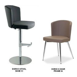 Doris S Barstool with Matching Doris S Chair - Bar Stools and Kitchen Stools