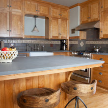 Kitchen in Basye Cabin