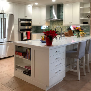 Beautiful White: An Individual Kitchen