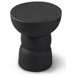 Meridian Furniture - Collins Aluminum End Table, Black - Indulge in the allure of the Black Collins End Table by Meridian Furniture. Its captivating design and luxurious Black elevate any space with effortless elegance. Crafted with precision and durability in mind, this stunning piece becomes the focal point of gatherings, fostering moments of connection and warmth. Embrace sophistication and style with the Collins End Table, a testament to exquisite taste and timeless beauty.
