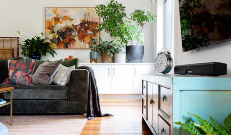 My Houzz: An Interior Designer's Joyful Easy-to-Live-In Home