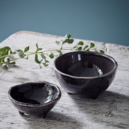 Nordic Coal set of Two Dipping Bowls - Bowls