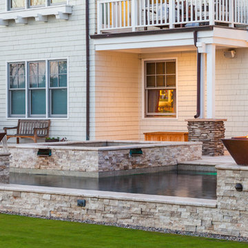Beach house gets a pool..a very cool pool..that is