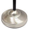 Lalia Home  Sonoma 3 Piece Metal Lamp Set Brushed Nickel Finish