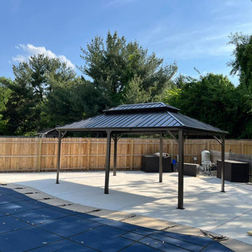 Steel Pergola Construction