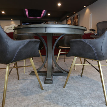 Quentin Tarantino Inspired Lower Level Lounge