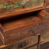 Jaipur Reclaimed Iron Base Chest With 14 Drawers