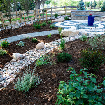 Xeriscaped Meditation Garden in Superior