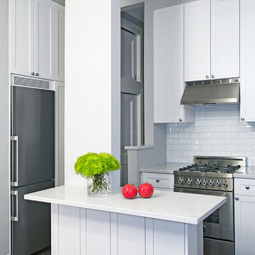 Traditional kitchen in pre-war building
