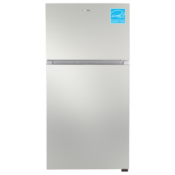 Conserv 18 cu.ft. Energy Star Top Freezer-Refrigerator with Ice Maker Stainless