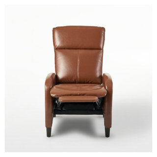 Ashford Leather Pillow Back Recliner Chair