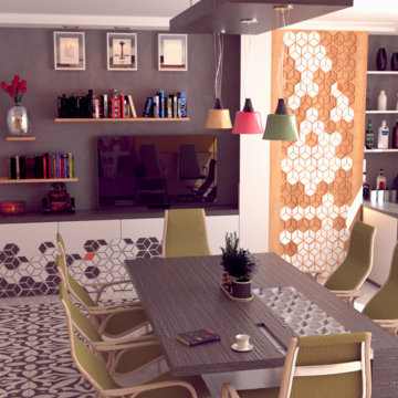 Parametric living room