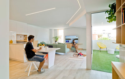 La moderna reforma de una casa de tres plantas en Alicante