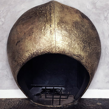 Custom fireplace