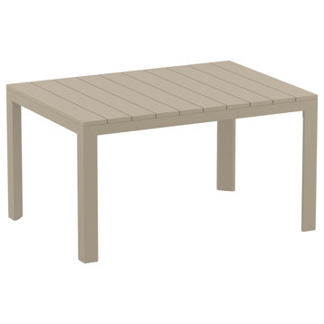 Atlantic Dining Table 55, 83" Extendable Taupe