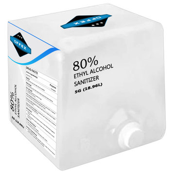 Offex 5 Gallon Boxed Bulk Liquid Refill Hand Sanitizer