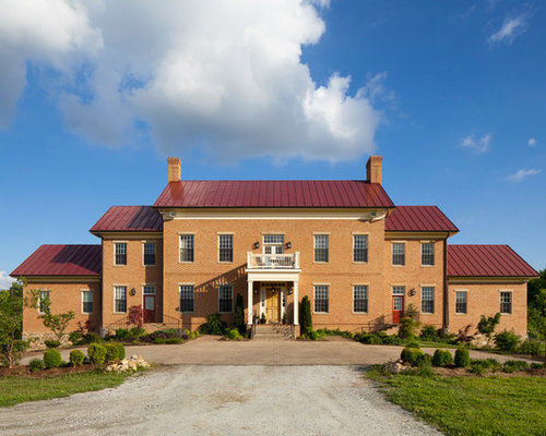 Landhausstil Häuser mit Satteldach Ideen, Design & Bilder | Houzz