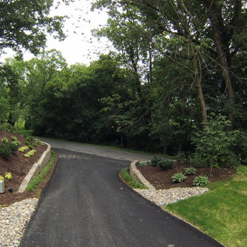 Driveway Entrance Landscape Renovation