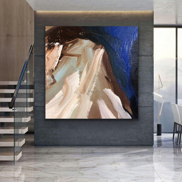 Original Handmade Modern Abstract Custom Art for Modern Contemporary Interiors