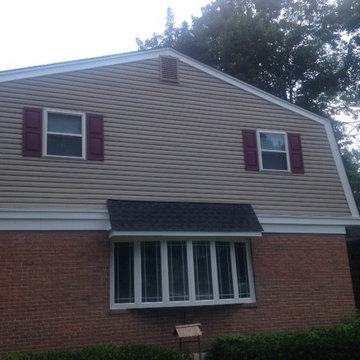 19078 - New GAF Roof, Charter Oak Siding, Alside Mezzo Windows & 6K Gutters