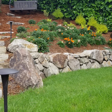 Crafted Retaining Walls and Inviting Details