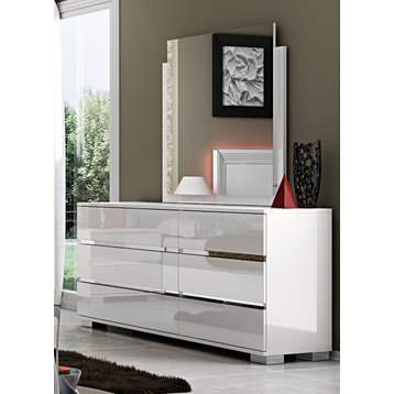 Live White 6-Drawer Dresser