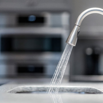 Gray and Graphite Custom Kitchen