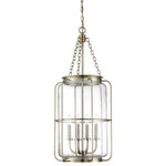 Savoy House - Savoy House 7-2138-4-127 Magnum - 4 Light Pendant - This Magnum pendant hits the sweet spot. Its a perMagnum 4 Light Penda Noble Brass Clear Gl *UL Approved: YES Energy Star Qualified: n/a ADA Certified: n/a  *Number of Lights: 4-*Wattage:60w E12 Candelabra Base bulb(s) *Bulb Included:No *Bulb Type:E12 Candelabra Base *Finish Type:Noble Brass