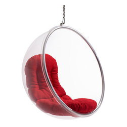 Bolo Suspended Chair by Zuo Modern - Hanging Chairs