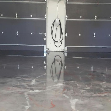 Oil, Cracks, Uneven Floor, Cold Weather, Unhappy Client