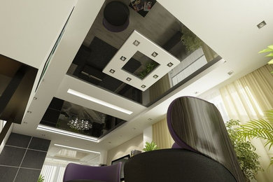 Interior design - stretch ceiling