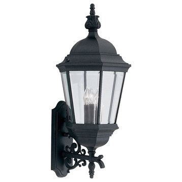 Designers Fountain 2952-BK Abbington - Three Light Outdoor Wall Lantern