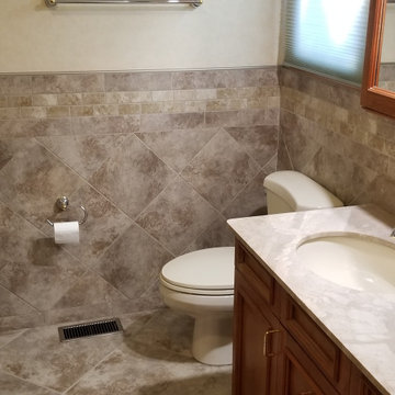 Creative and complex tile work