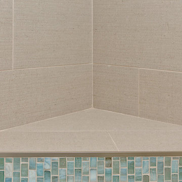 Master Bathroom Corner Seat
