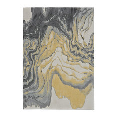 Weave & Wander Milania Rug, Slate, 5'x8'