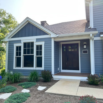Boothbay Blue & Evening Blue James Hardie Siding, Crystal Lake IL