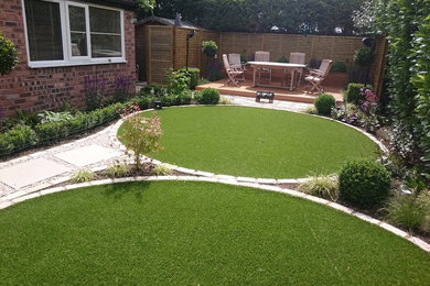 This is an example of a modern garden.