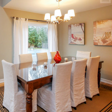 Picture Window in Magnificent Dining Room - Renewal by Andersen Long Island, Que