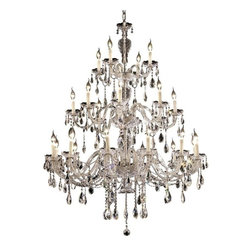 Elegant Lighting - Elegant Lighting 7829G45C/EC Chandelier Alexandria - Chandeliers