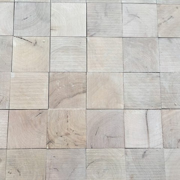 Mesquite End Grain Flooring - Pasadena Hills, CA