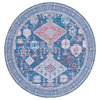 Safavieh Serapi Sep513M Traditional Rug, Blue and Ivory, 9'0"x12'0"