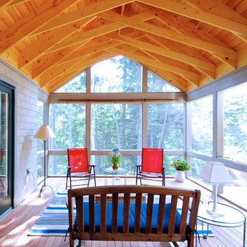 Phippsburg Summer House, Screen Porch