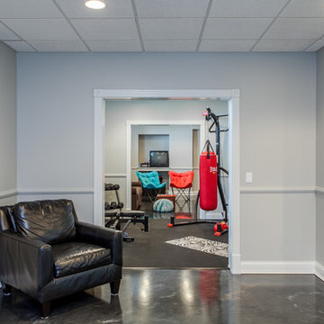 Libertyville Basement Remodel