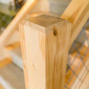 Staircase detail - Hidden Ridge
