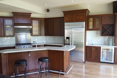 Example of a kitchen design in Other