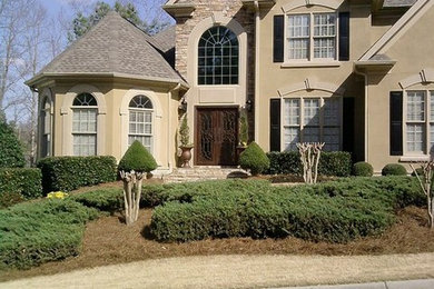 Traditional exterior home idea in New York