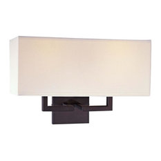 Minka George Kovacs Decorative Wall Sconces 2 Light Bronze Shade